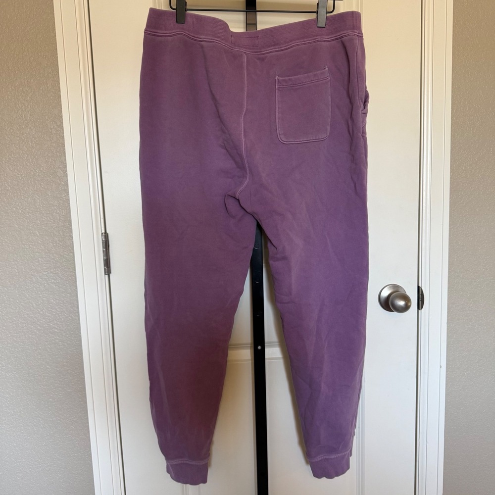 Vineyard Vines Womens Purple Cotton French Terry Jogger Sweatpants Large - Picture 4 of 10